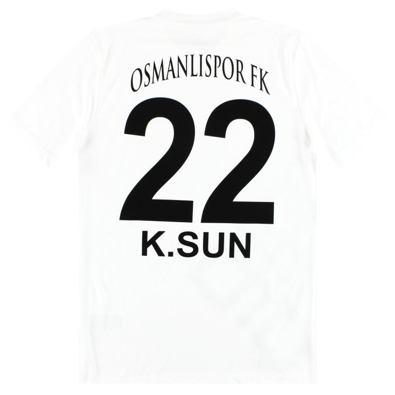 2019-20 Camiseta Nike Tercera Osmanlispor K.Sun #22 *Como Nueva* M