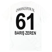 2019-20 Camiseta Nike Tercera Osmanlispor Baris Zeren #61 *Como Nueva* M