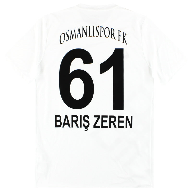 2019-20 Camiseta Nike Tercera Osmanlispor Baris Zeren #61 *Como Nueva* M