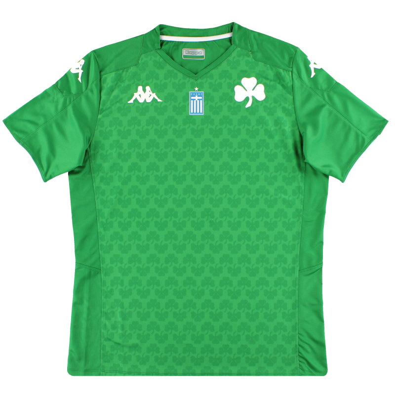 2019-20 Panathinaikos Kappa Kombat Camiseta Local *BNIB* S