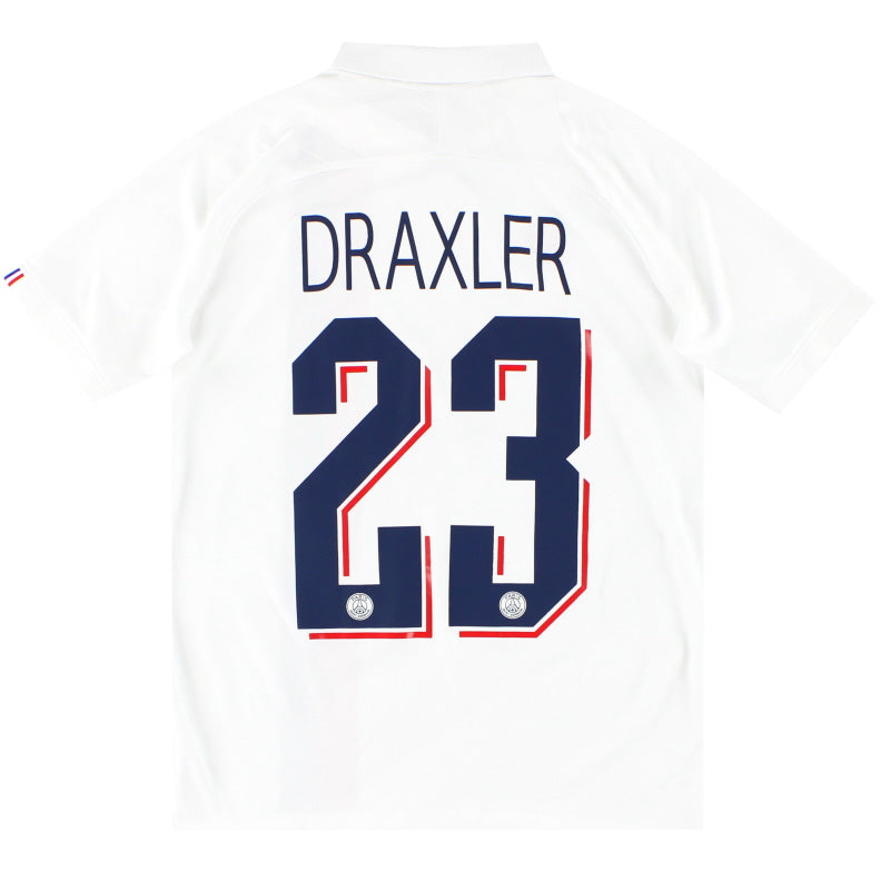 Camiseta Alternativa Nike del Paris Saint-Germain 2019-2020 Draxler #24 Talla XL para Niño