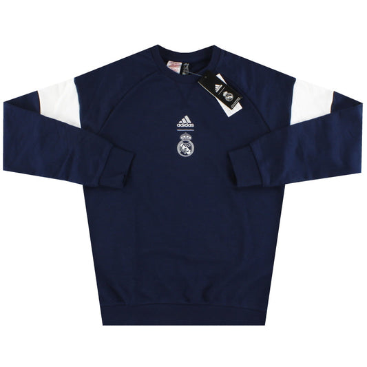 2019-20 Real Madrid adidas Crew Sweatshirt *w/tags* Youth S