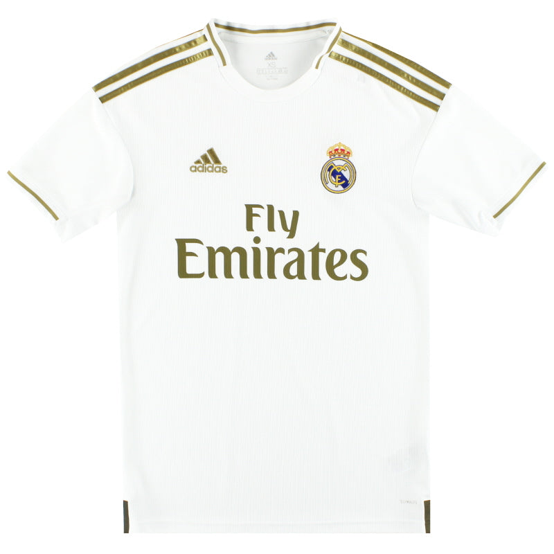 Camiseta de local del Real Madrid adidas 2019-20 Talla L. Niños