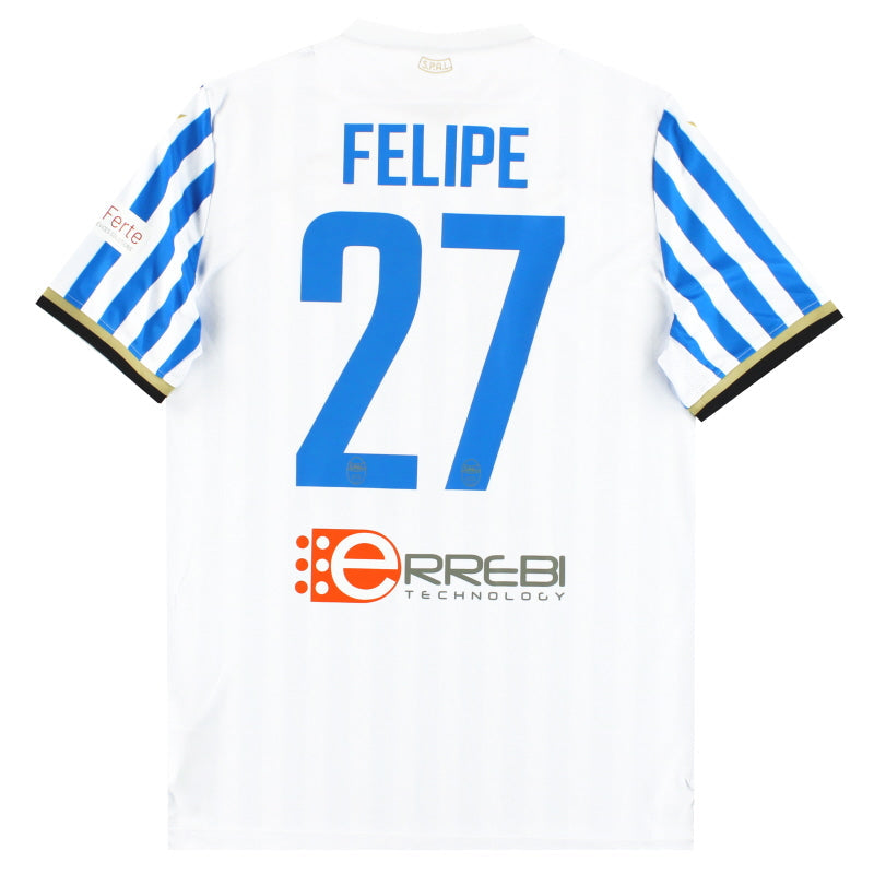 2019-20 Camiseta de local SPAL Macron Felipe #27 *con etiquetas* L