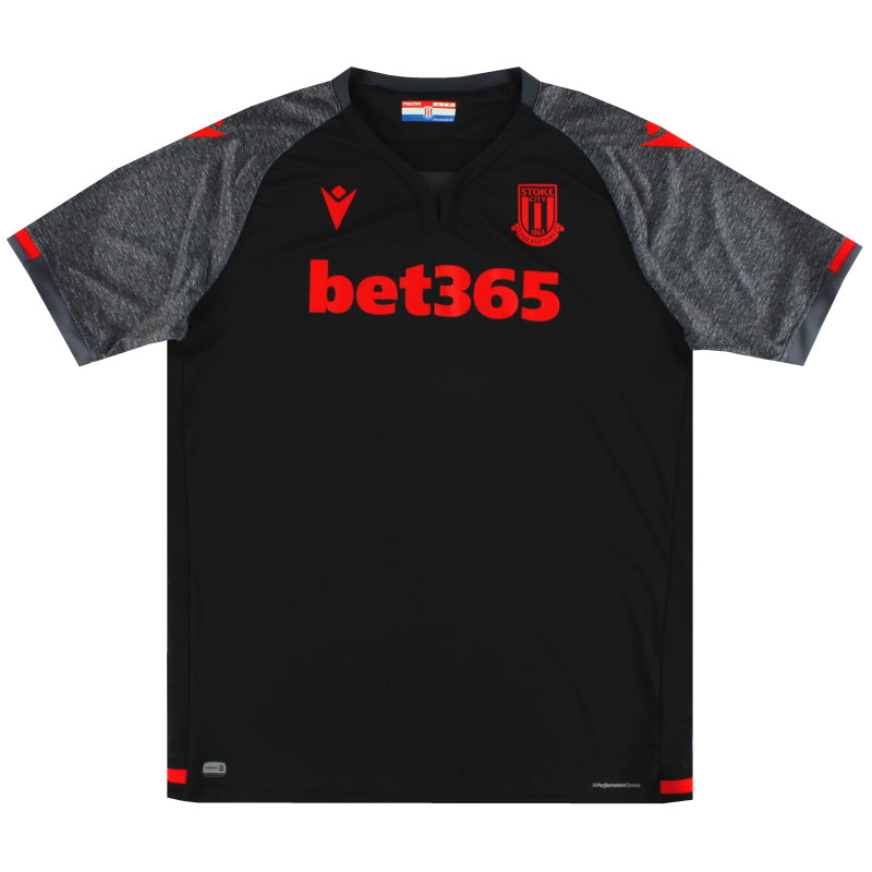 Camiseta Visitante Macron Stoke City 2019-20 *Impecable* 4XL