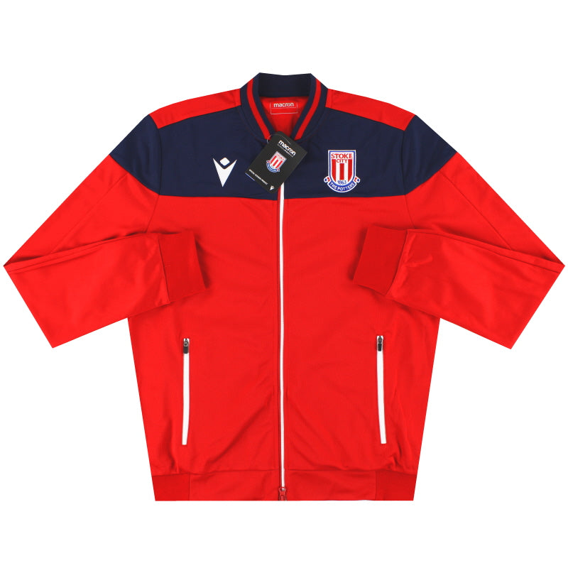 2019-20 Chaqueta de salida Macron del Stoke City *NUEVA EN CAJA* M