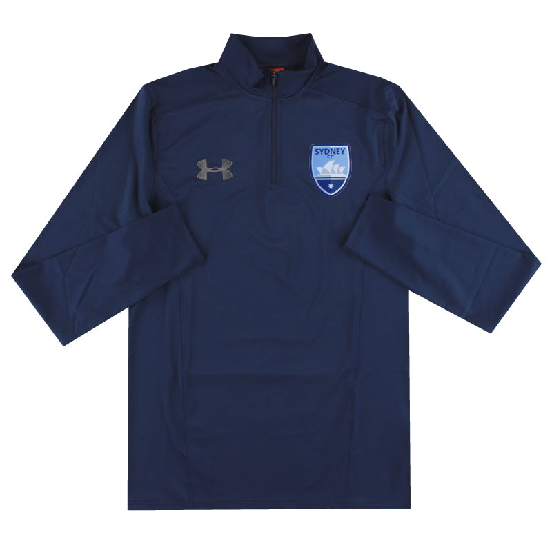 2019-20 Sydney FC Under Armour 1/4 Zip Top *Como Nuevo* M
