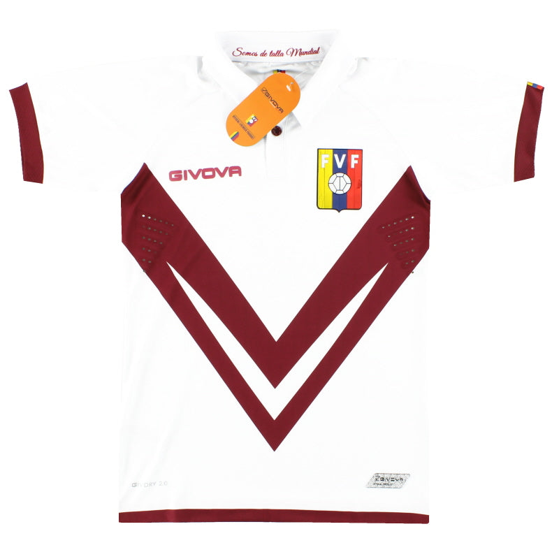 Camiseta de visitante de Venezuela Givova 2019-20 *BNIB* XS