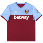 Camiseta de Local Umbro West Ham 2019-20 *Impecable* M