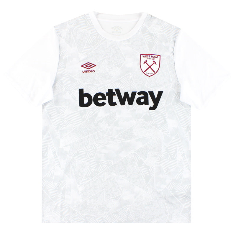 Camiseta de calentamiento Umbro del West Ham 2019-20 *Como Nueva* L