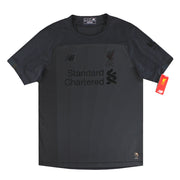 2019-20 Liverpool New Balance Camiseta Blackout *con etiquetas* L
