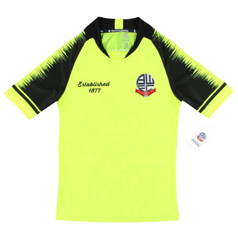 2019 Bolton Establecido 1877 Camiseta Visitante *A ESTRENAR EN SU CAJA* Y