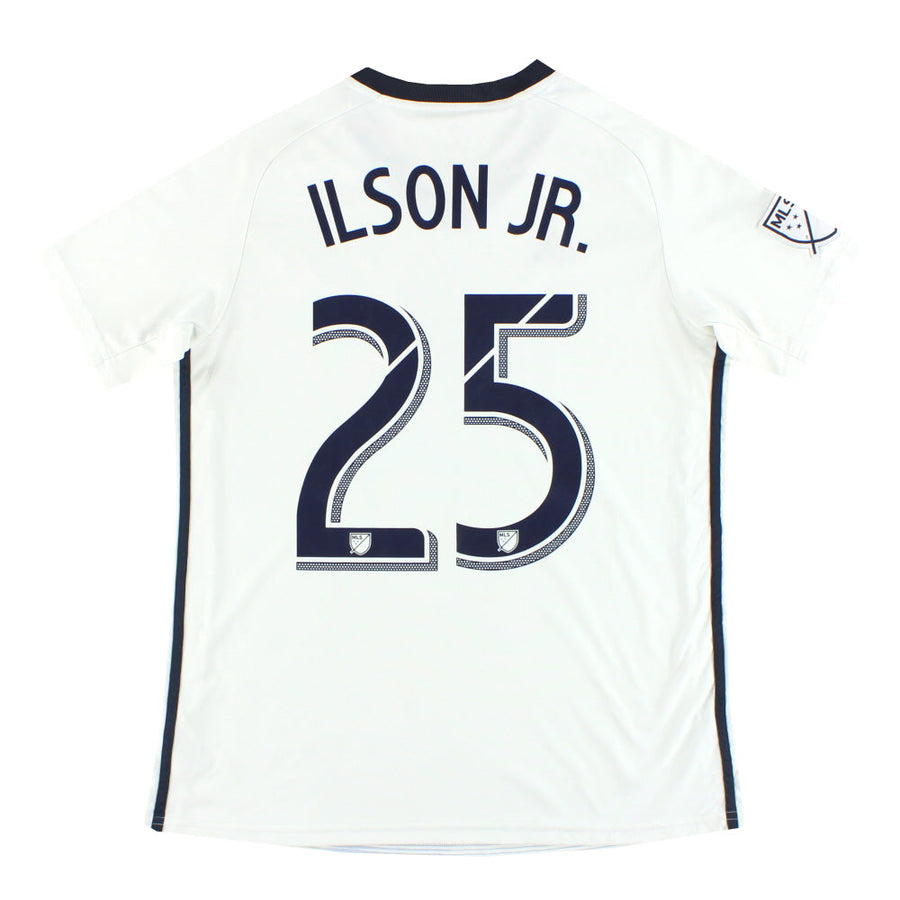Camiseta visitante adidas de mujer del Philadelphia Union 2019 Ilson Jr. #25 L