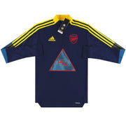 Sudadera de entrenamiento Arsenal adidas Human Race 2020-21 con cremallera 1/4 *con etiquetas* XS