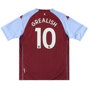 Camiseta de local Kappa Kombat Aston Villa 2020-21 Grealish #10 *con etiquetas* XXL