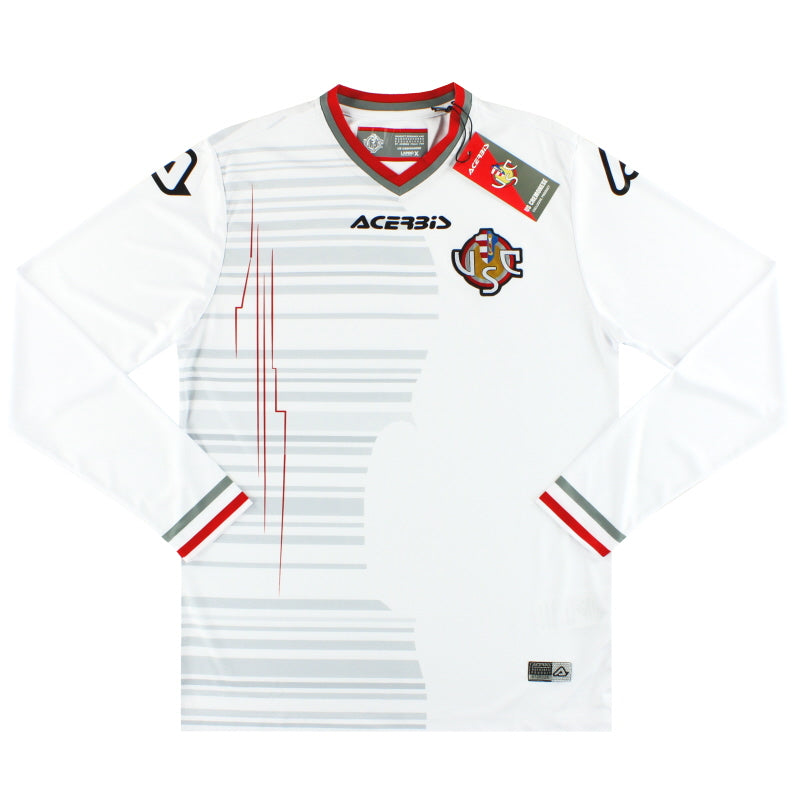 Camiseta Visitante Cremonese Acerbis 2020-21 *con etiquetas* Manga Larga Talla S