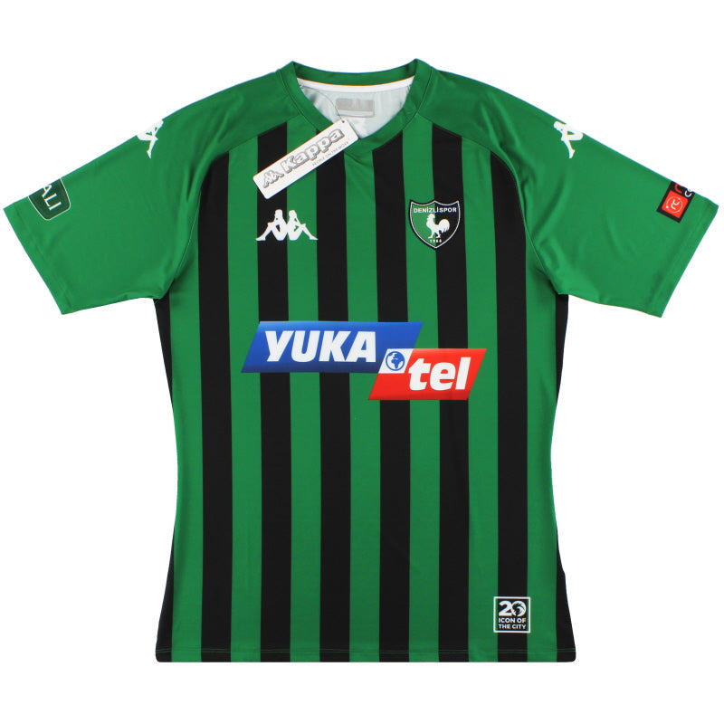 2020-21 Denizlispor Kappa camiseta de local *BNIB* S