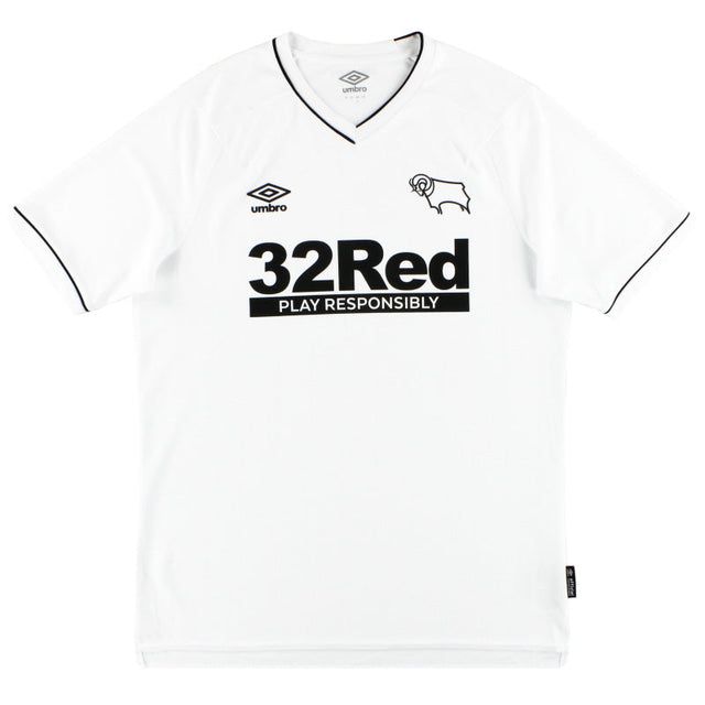 2020-21 Derby County Umbro Home Shirt M