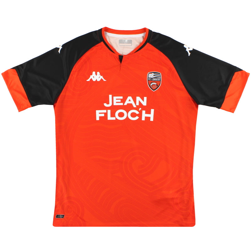 Camiseta de local Kappa Kombat del FC Lorient 2020-21 *Como Nueva* Talla S