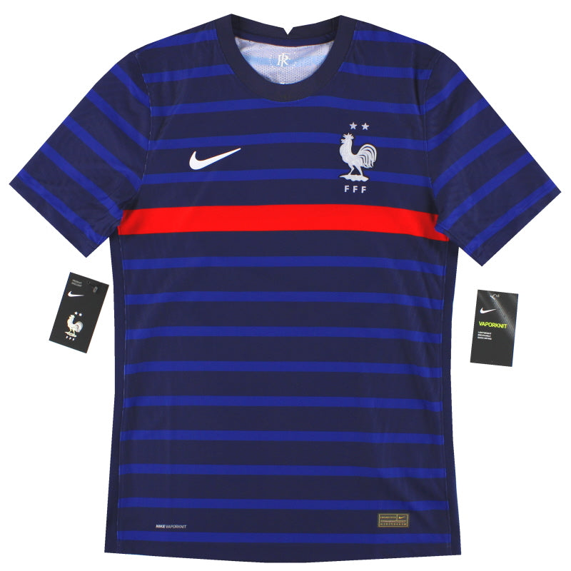 Camiseta local auténtica Nike de Francia 2020-21 *con etiquetas* S