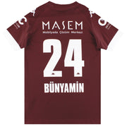 Camiseta de local Inegolspor 2020-21, emisión para jugador, Bunyamin #24 *Como nueva* M