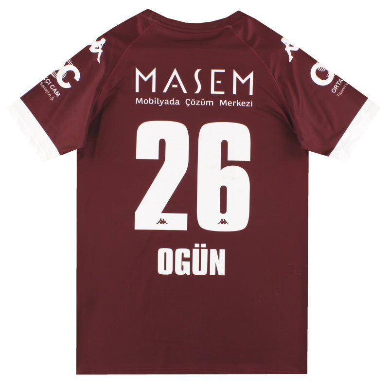 Camiseta de local de jugador Inegolspor 2020-21 Ogun #26 *Como nueva* L