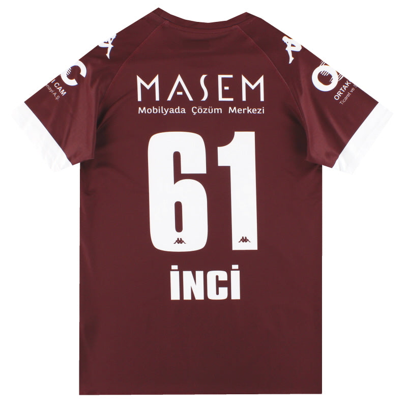 Camiseta de local 2020-21 Inegolspor para jugador Inci #61 *Como nueva* M