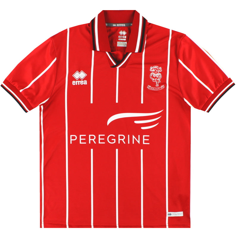 Camiseta de local Errea del Lincoln City 2020-21 *Impecable* XXXL