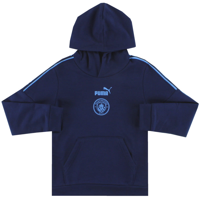 2020-21 Manchester City Puma FTBL Culture Hoodie *BNIB* Juvenil XXS