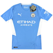 2021-22 Camiseta de Local Puma de Jugador del Manchester City *con etiquetas* S