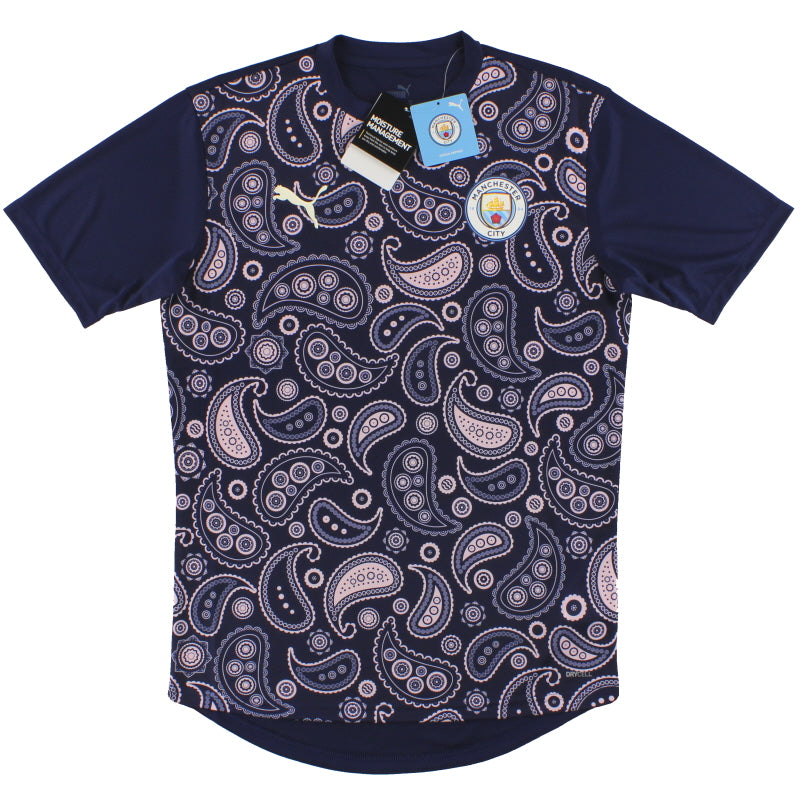 Camiseta Prepartido Puma Manchester City 2020-21 *A Estrenar* M