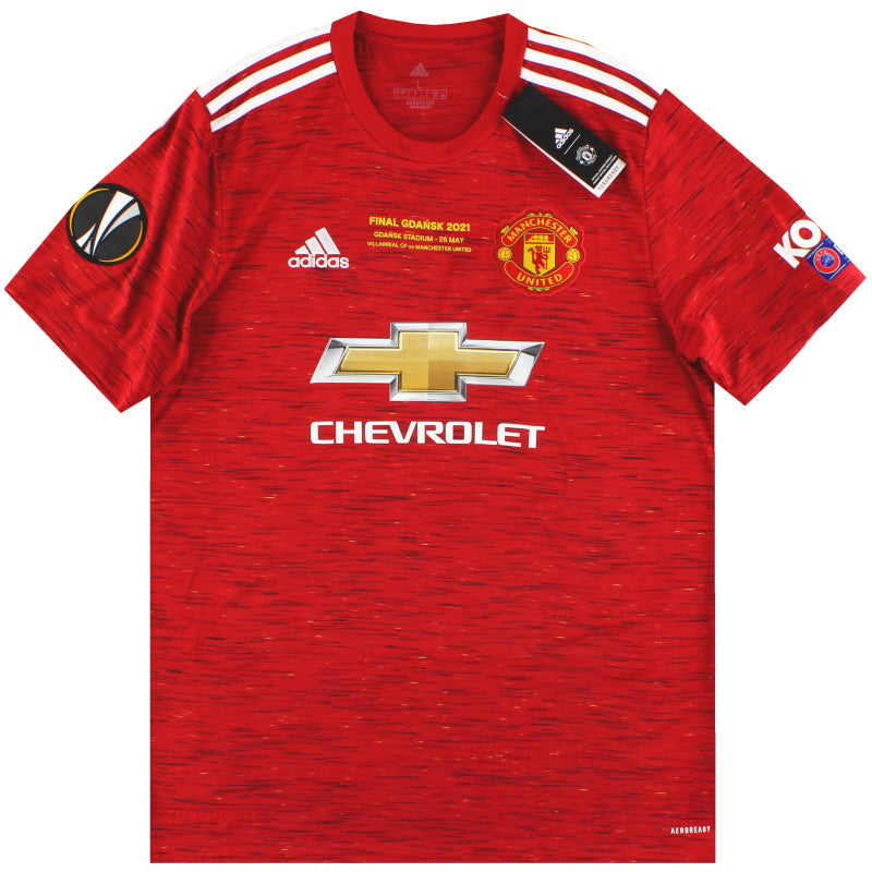 Camiseta de local del Manchester United 2020-21 adidas 'Final Gdansk' *con etiquetas* Talla L