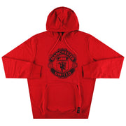 Sudadera con capucha adidas DNA del Manchester United 2020-21 *Como nueva* L