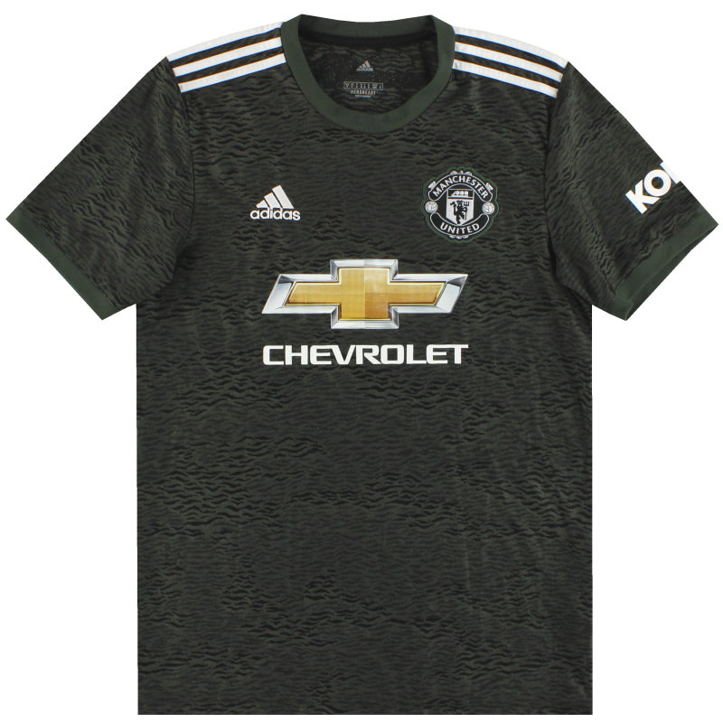 Camiseta de visitante adidas del Manchester United 2020-21 L