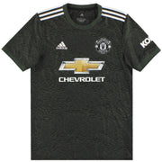 Camiseta de visitante adidas del Manchester United 2020-21 M