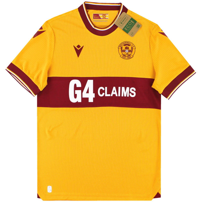 Camiseta de local Motherwell Macron 2023-24 *NUEVA EN CAJA* XXXL