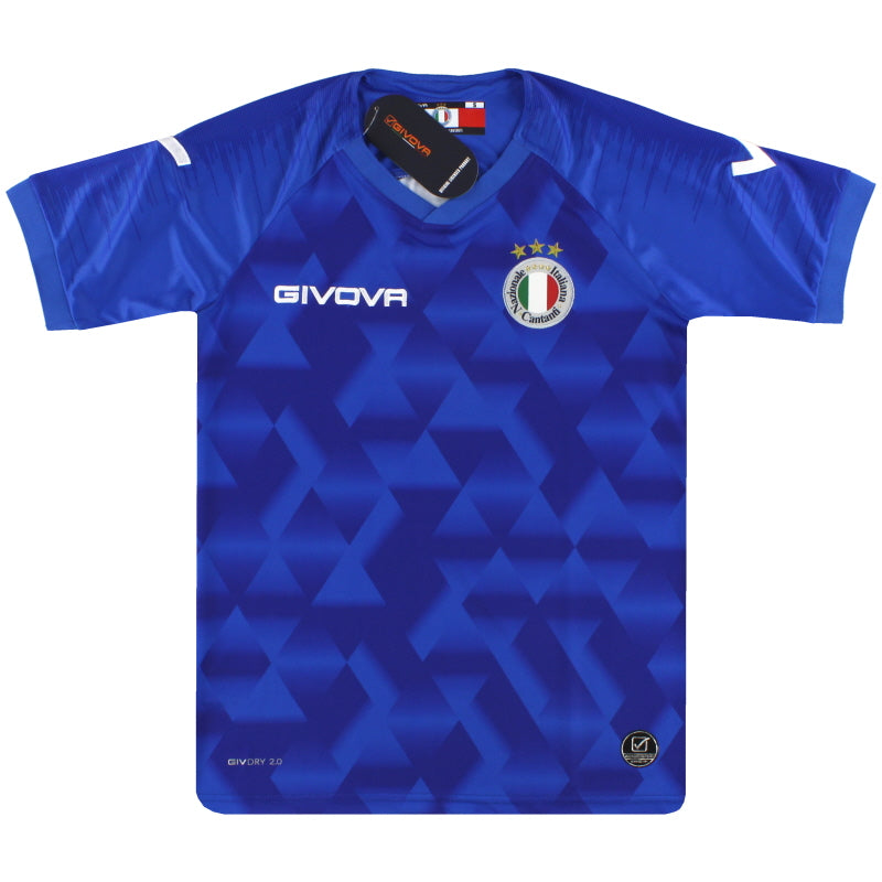 2020-21 Camiseta Givova Local Cantantes Nacionales Italianos *NIB* S