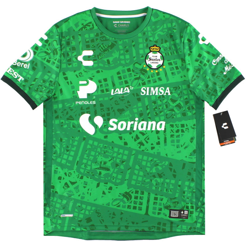 2020-21 Santos Laguna Charly Tercera Camiseta *con etiquetas* L