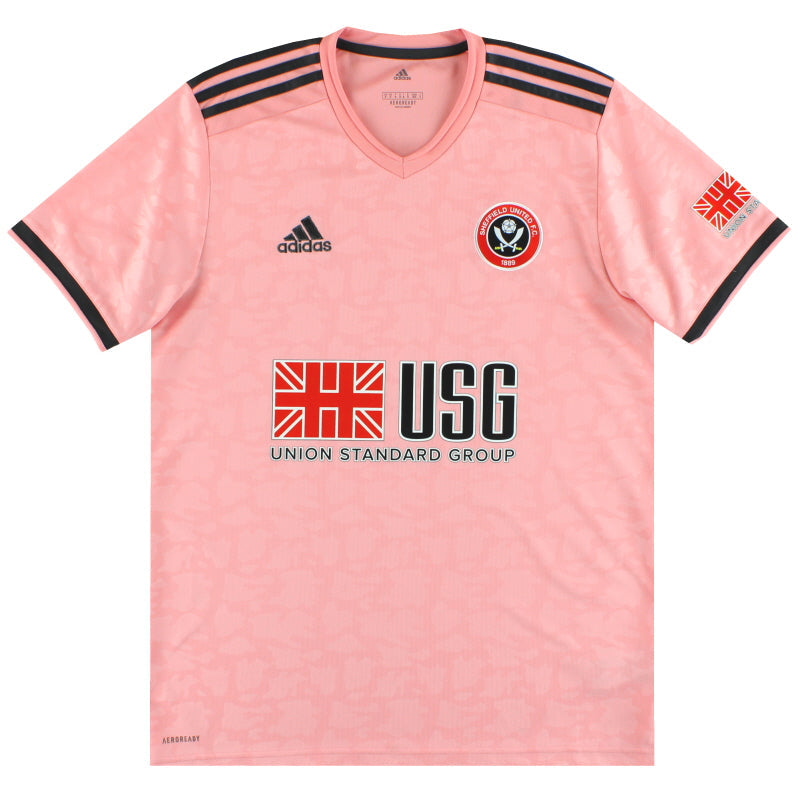 Camiseta de visitante adidas del Sheffield United 2020-21 *Impecable* XL