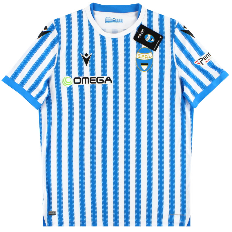 2020-21 SPAL Macron Camiseta Local *con etiquetas* L