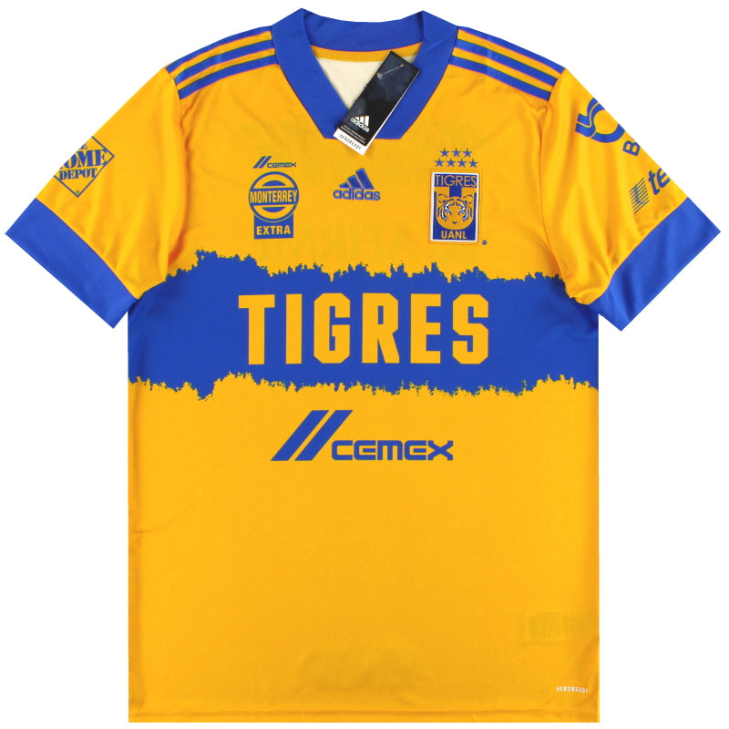 Camiseta adidas de local Tigres UANL 2020-21 *con etiquetas* M