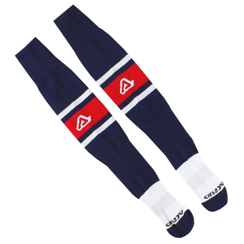 Calcetines de la Tercera Equipación Valenciennes Acerbis 2020-21 *A Estrenar en Su Embalaje Original* Talla L