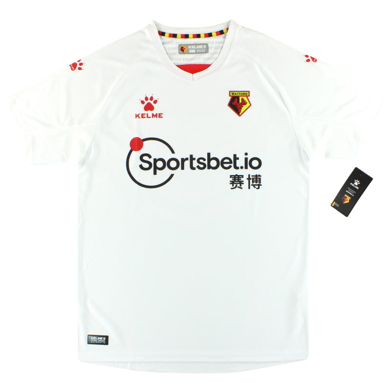 Camiseta de visitante Kelme del Watford 2020-21 *A Estrenar en Caja* XL