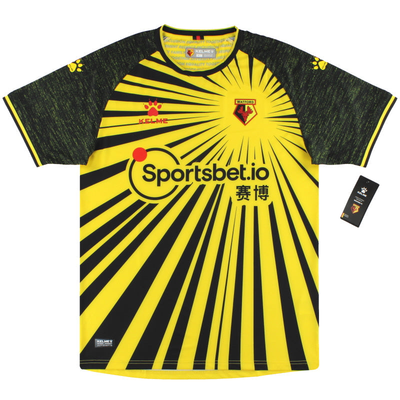 Camiseta Kelme del Watford de la temporada 2020-21 *A ESTRENAR* XXL