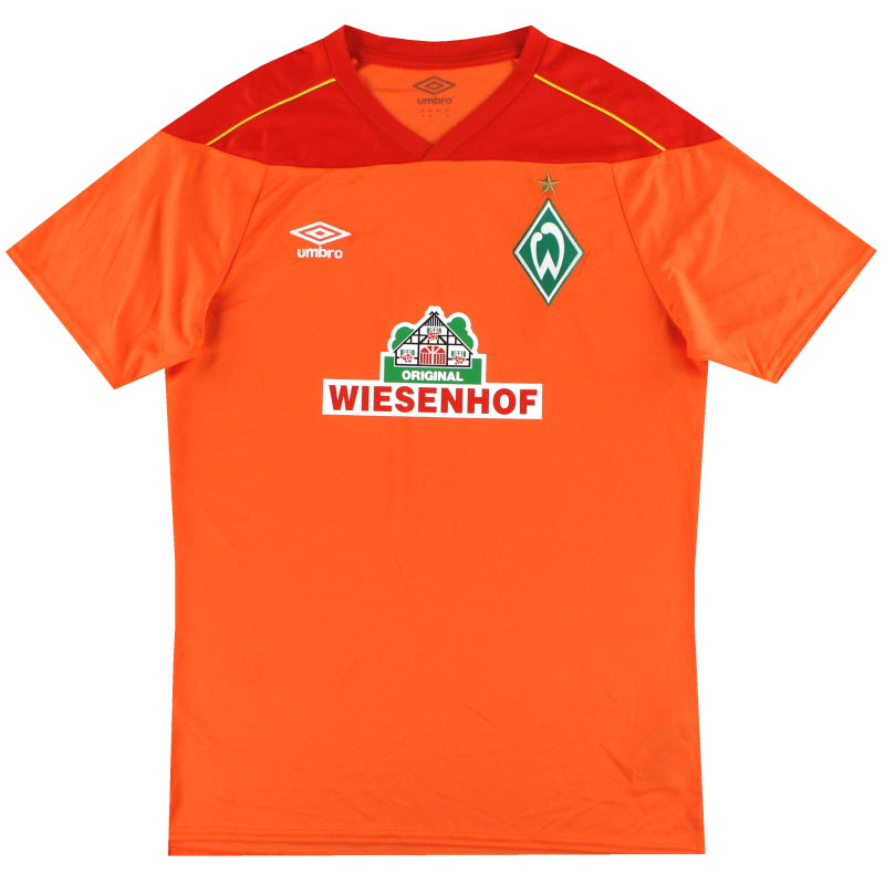Camiseta de Portero Umbro del Werder Bremen 2020-21 *Como Nueva* M