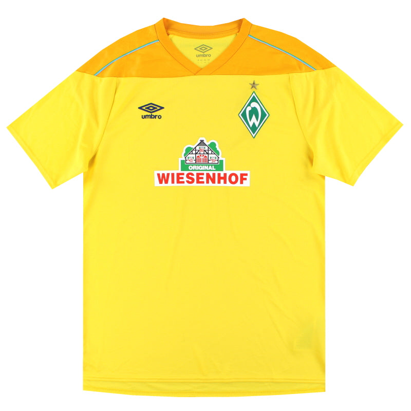 Camiseta de portero Umbro del Werder Bremen 2020-21 *Como nueva* L