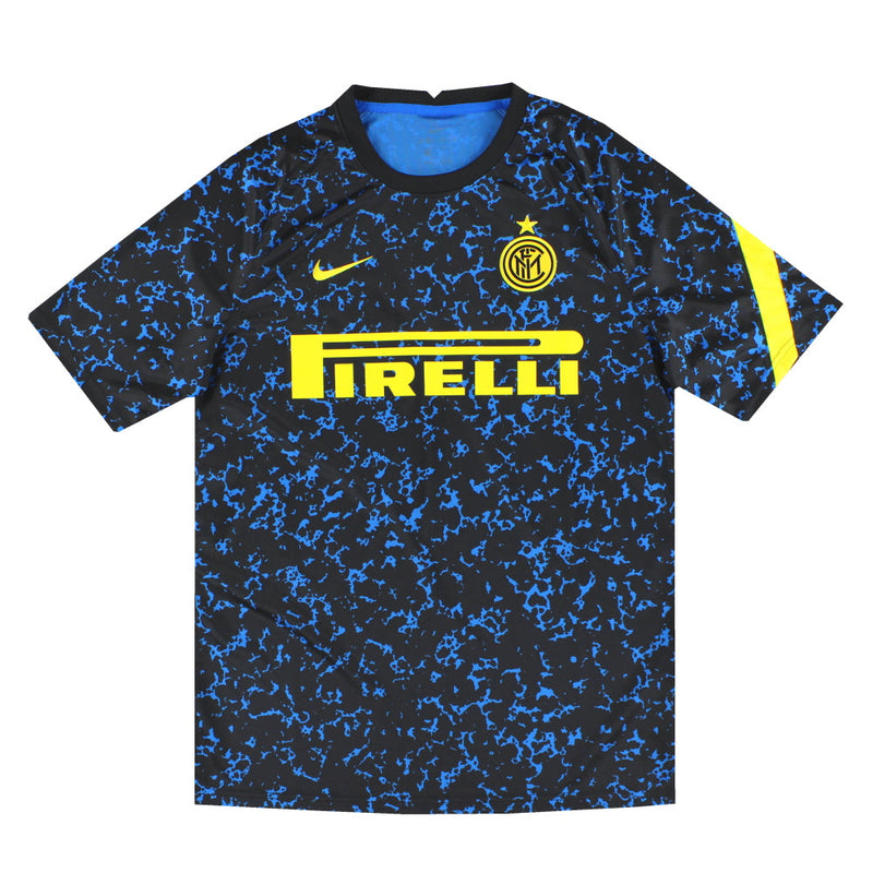 2020-21 Inter Milan Nike Pre-Match Shirt L