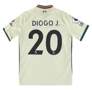 2021-22 Liverpool Nike Away Shirt Diogo J. #20 L