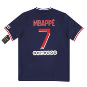 2020-21 Camiseta de casa del Paris Saint-Germain Nike MBappe #7 *con etiquetas* M