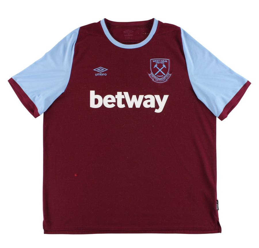 2020-21 West Ham Umbro '125 Years' Home Shirt XXXL